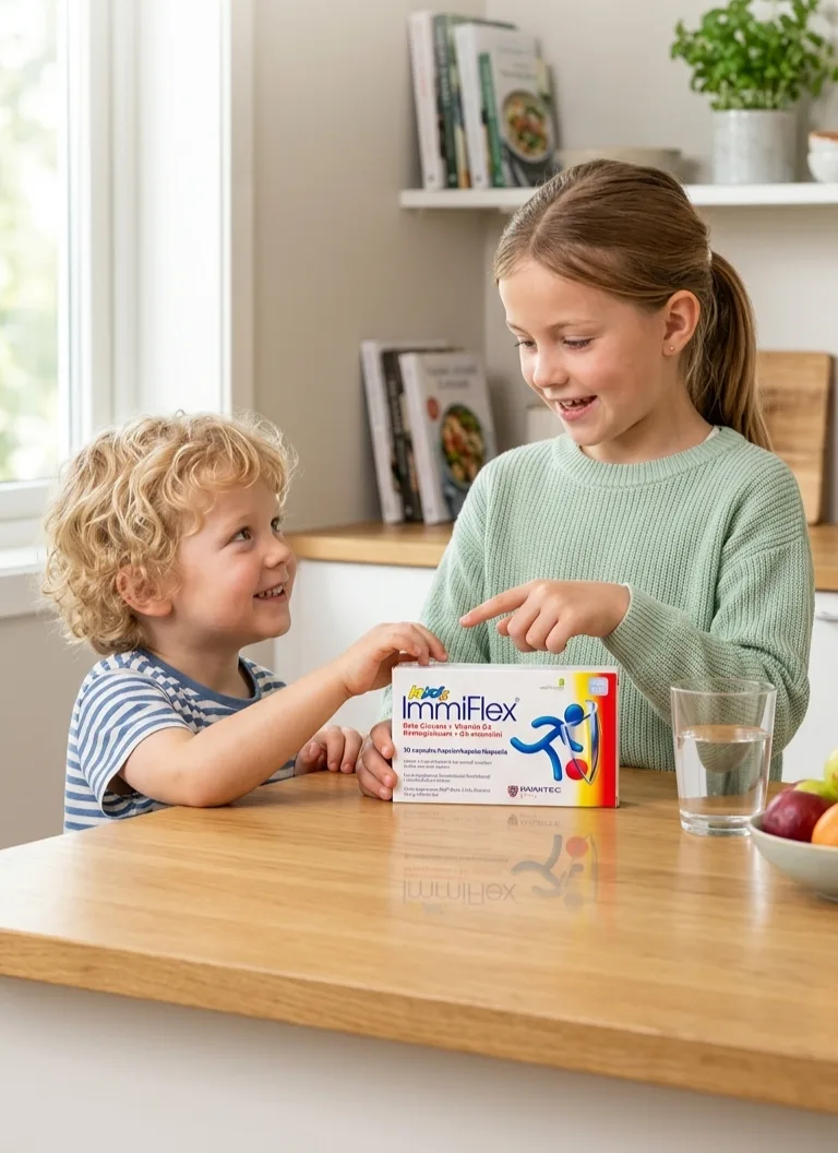 To barn med ImmiFlex Kids