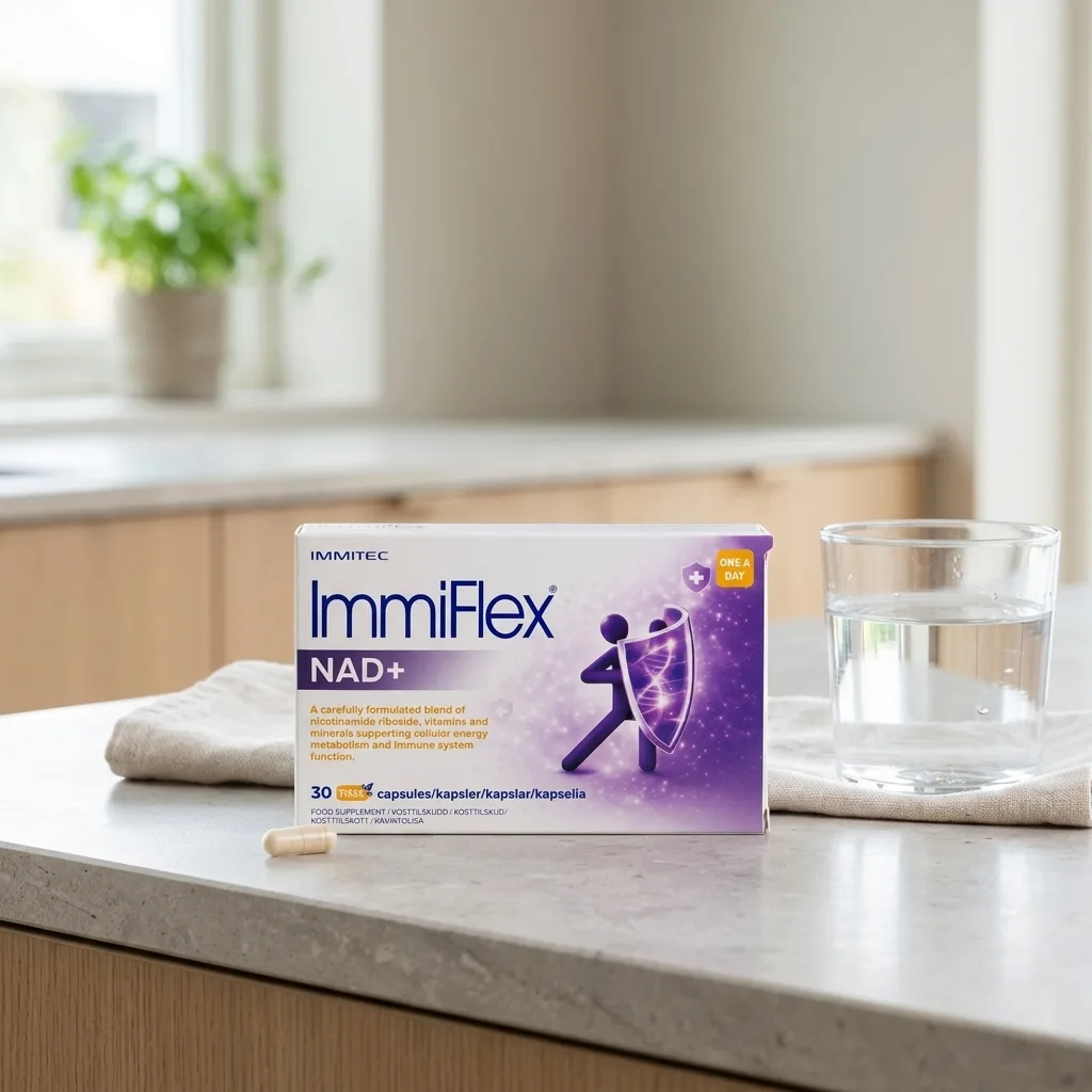 ImmiFlex NAD+ på kjøkkenbenk